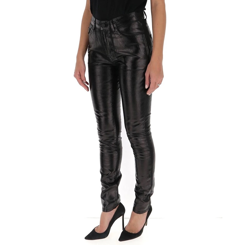 Saint Laurent Skinny Coated Jeans
